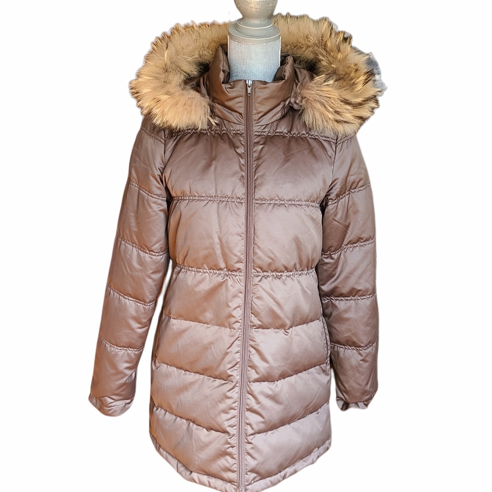 Down Filled Hooded Puffer Jacket